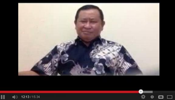 Susno Kritik Menko Polhukam dan Ketua MK via YouTube